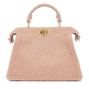 FENDI large Sherling peek a boo bag